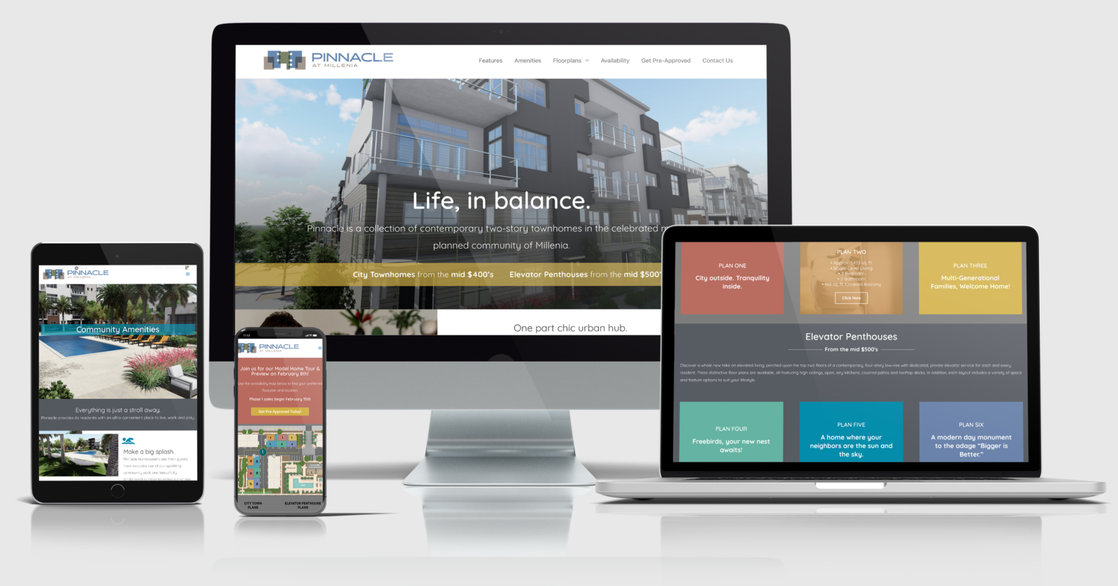 Pinnacle at Millenia, designed by Capstone Studios, Inc.